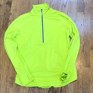 Athleta Yellow Warm Up Jacket Size M GUC